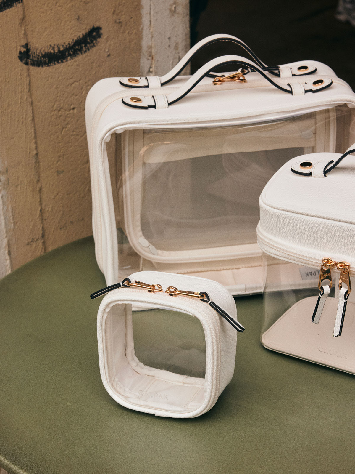 Large Clear Cosmetics Case